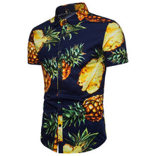 Load image into Gallery viewer, Mens Hawaii Shirt For Summer Beach Leisure Fashion Floral Fruit Printed Hawaiian Shirts 2018 Casual Camisas Short Sleeve Clothes